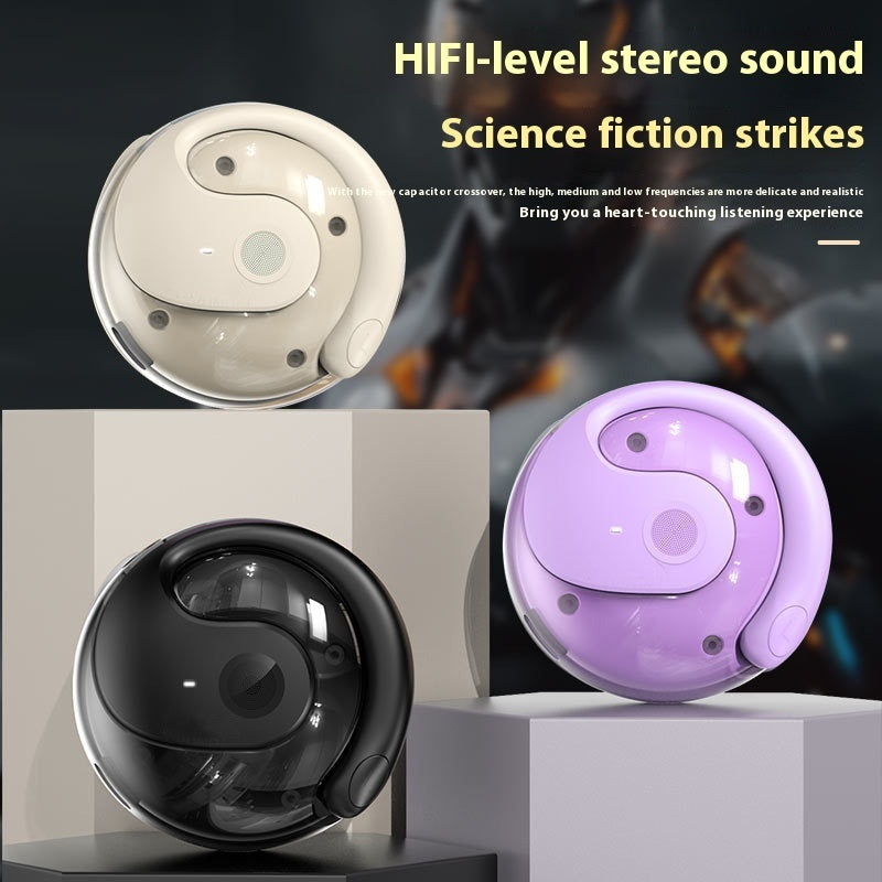 Écouteur Bluetooth Sans Fil Monté sur Oreille – AI Translation Small Coconut Ball - Tiktuk shop #