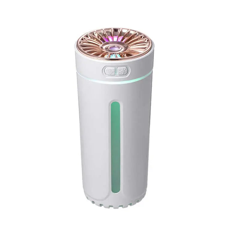 Wireless Air Humidifier Colorful Lights Mute Ultrasonic USB Fogger Diffuser Purifier 800mAh Rechargeabl Cool Mist Maker For Car - Tiktuk shop #