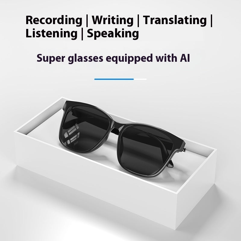 Lunettes Écouteurs Intelligentes Modernes avec Traduction Instantanée AI - Tiktuk shop #