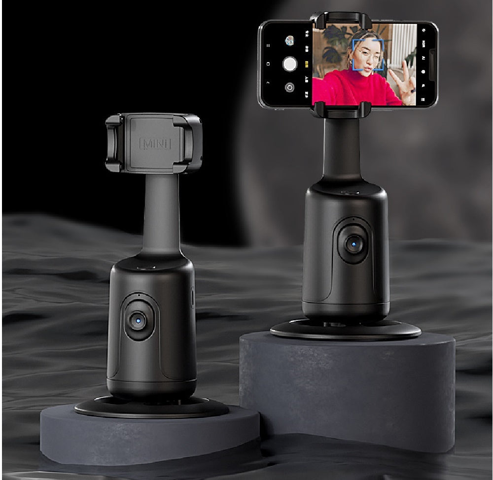 360 Auto Face Tracking Gimbal AI Smart Gimbal Face Tracking Auto Phone Holder For Smartphone Video Vlog Live Stabilizer