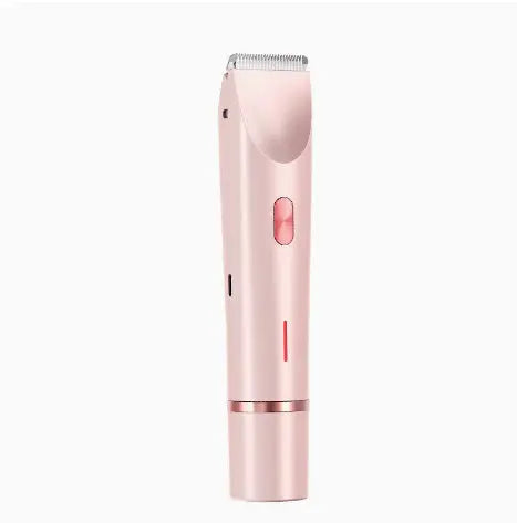 2 In 1 Hair Removal Epilator USB Rechargeable Trimmer Women Body Razor Face Leg Armpit Bikini Hand Pubic Shaver Hair