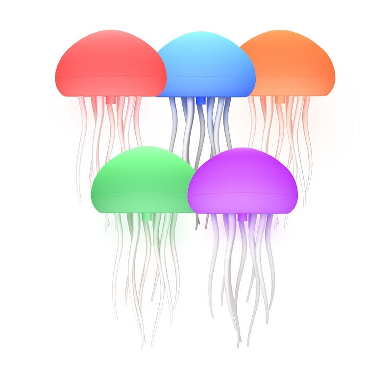 Jellyfish Mood Lamp LED Jellyfish Night Light Portable Jellyfish Lamp Jellyfish Decorations Smart Table Lamp For Bedside Desk - Tiktuk shop #