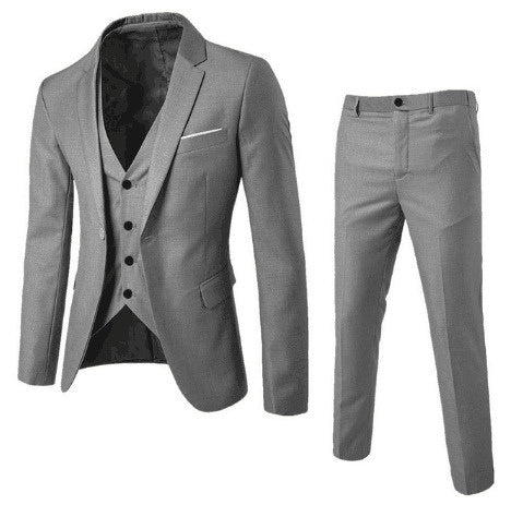 Costume Homme Business Décontracté – Mélange de Coton Élégant