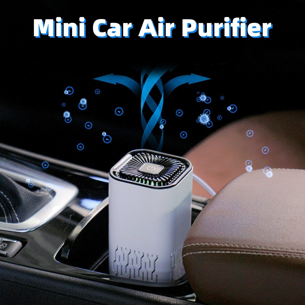 Purificateur d’Air Portable pour Voiture avec Générateur d’Ions Négatifs - Tiktuk shop #