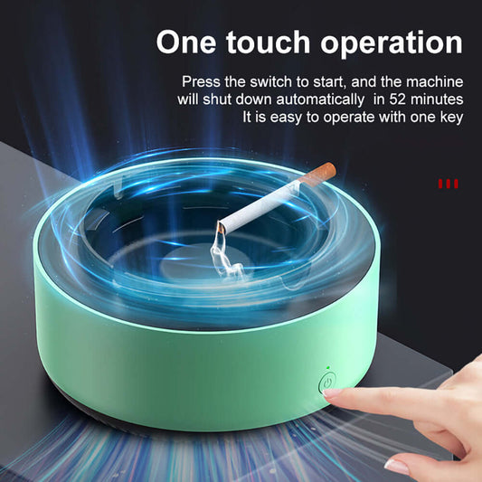 Air Purifier Ashtray Intelligent Electronic Ashtray For Filtering Second-Hand Smoke From Cigarettes Remove Smoking Home Office - Tiktuk shop #